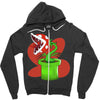 piranha plant Zipper Hoodie