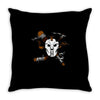 masked chaos Throw Pillow