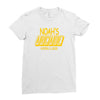 noah's arcade Ladies Fitted T-Shirt