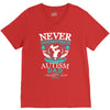 autism dad V-Neck Tee
