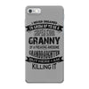 Super Cool Granny Of A Freaking Awesome Granddaughter iPhone 7 Case