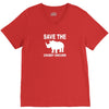 chubby unicorn V-Neck Tee