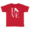 horse love Toddler T-shirt
