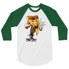 pizza smoking (2) 3/4 Sleeve Shirt