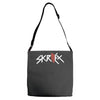 skrillex logo Adjustable Strap Totes