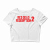 red dead redemption 2r Crop Top