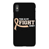 This Is My Fight Shirt iPhoneX