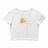 i want pizza not your opinion Crop Top