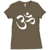 hare krishna aum Ladies Fitted T-Shirt