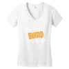 bump in the night Women's V-Neck T-Shirt