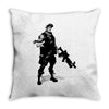fortnite soldier Throw Pillow