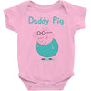 peppa pig  daddy pig Baby Bodysuit