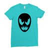 black nom nom Ladies Fitted T-Shirt