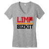 limp bizkit black logo Women's V-Neck T-Shirt