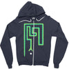 snake Zipper Hoodie