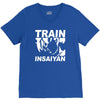 silver edition train insaiyan dragonball z insane bodybuilding goku V-Neck Tee