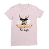 hunting partner Ladies Fitted T-Shirt