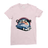 Old Car Ladies Fitted T-Shirt