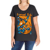 dragon son Ladies Curvy T-Shirt