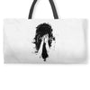 sad girl Weekender Totes