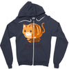 if it fits i sits Zipper Hoodie