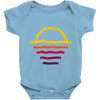 sunset line Baby Bodysuit