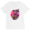 gugu rider V-Neck Tee