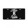 running License Plate