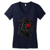 blossom Women's V-Neck T-Shirt