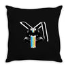 Killerbunny2007 Rainbow Overflow Throw Pillow