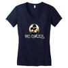 mc chris Women's V-Neck T-Shirt