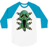 zombie smile 3/4 Sleeve Shirt
