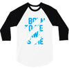 BORN TO BE AWESOME 3/4 Sleeve Shirt