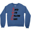saved with amazing grace Crewneck Sweatshirt