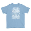 Real Kings Are Born On December 28 Youth Tee
