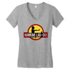 hawkins lab parody Women's V-Neck T-Shirt