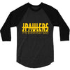 jake paulers yellow 3/4 Sleeve Shirt