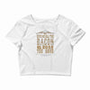 bacon2 Crop Top