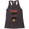 pumpkin spice and everything nice Racerback Tank