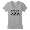 nothing but strikes t shirt funny bowling tee pba sports cool Women's V-Neck T-Shirt