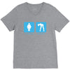 your girlfriend my girlfriend mens funny t shirt V-Neck Tee