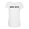 army rust Maternity Scoop Neck T-shirt