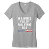 be a sally yates Women's V-Neck T-Shirt