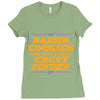 raisin cookies are why i have trust issues Ladies Fitted T-Shirt