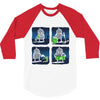 saving the world, one small step at a time 3/4 Sleeve Shirt