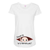 Excuse Me Is It February Yet Baby Boy Maternity Scoop Neck T-shirt