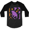 pb&amp;j vectorized 3/4 Sleeve Shirt