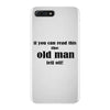 if you can read this the old man fell off iPhone 7 Plus Case