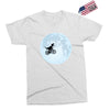 Biker Dinosaur - Dinosaur Riding A Bike To The Moon Exclusive T-shirt