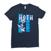 hoth coldest in the galaxy Ladies Fitted T-Shirt